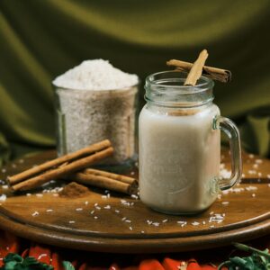Set de 3 tarros de azúcar, cafe y té con bandeja
